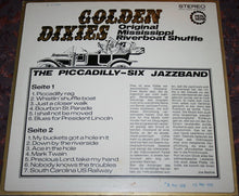 Carica l'immagine nel visualizzatore di Gallery, Piccadilly Six : Golden Dixies - Original Mississippi Riverboat Shuffle (LP)