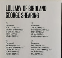 Carica l'immagine nel visualizzatore di Gallery, George Shearing : Lullaby Of Birdland (LP, Comp, Mono, RE)