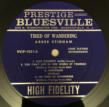 Carica l'immagine nel visualizzatore di Gallery, Arbee Stidham : Tired Of Wandering - The Blues Of Arbee Stidham (LP, Album, Mono, dee)