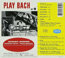Carica l'immagine nel visualizzatore di Gallery, Jacques Loussier Trio : Play Bach Jazz Vol. 2 (LP, Album)