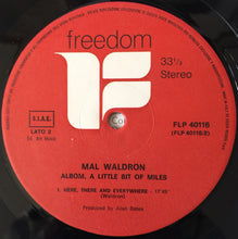 Carica l'immagine nel visualizzatore di Gallery, Mal Waldron : A Little Bit Of Miles (LP)