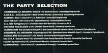 Carica l'immagine nel visualizzatore di Gallery, Various : The Party Selection (CD, Comp, Mixed)