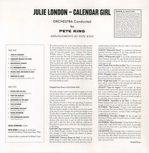 Carica l'immagine nel visualizzatore di Gallery, Julie London : Calendar Girl (LP, Album, Ltd, RE, Ga)