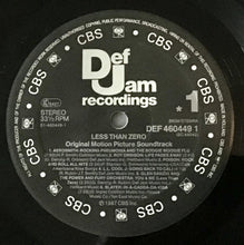 Carica l'immagine nel visualizzatore di Gallery, Various : Less Than Zero (Original Motion Picture Soundtrack) (LP, Comp)