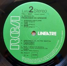 Carica l'immagine nel visualizzatore di Gallery, Francesco De Gregori : Il Mondo Di Francesco De Gregori (LP, Comp)