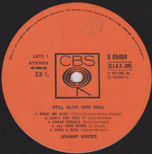 Carica l'immagine nel visualizzatore di Gallery, Johnny Winter : Still Alive And Well (LP, Album, Gat)