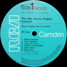 Carica l'immagine nel visualizzatore di Gallery, Shorty Rogers And His Giants : The Big Shorty Rogers Express (LP, Album, Mono)