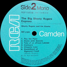 Carica l'immagine nel visualizzatore di Gallery, Shorty Rogers And His Giants : The Big Shorty Rogers Express (LP, Album, Mono)