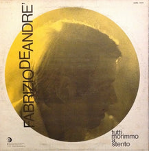 Carica l'immagine nel visualizzatore di Gallery, Fabrizio De Andre'* : Tutti Morimmo A Stento (LP, Album, RE)