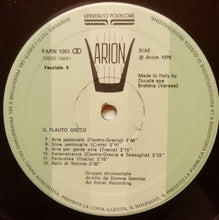 Carica l'immagine nel visualizzatore di Gallery, Domna Samiou Ensemble Diretto Da Δόμνα Σαμίου : Il Flauto Greco (LP, Album)