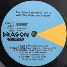 Carica l'immagine nel visualizzatore di Gallery, Lars Gullin With The Moretone Singers : The Great Lars Gullin Vol. 3 1954/55 (LP, Album, Comp)