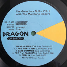 Carica l'immagine nel visualizzatore di Gallery, Lars Gullin With The Moretone Singers : The Great Lars Gullin Vol. 3 1954/55 (LP, Album, Comp)