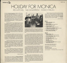 Carica l'immagine nel visualizzatore di Gallery, Monica Zetterlund, Red Mitchell, Nisse Sandström, Horace Parlan : Holiday For Monica (LP, Album)