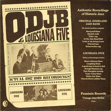 Carica l'immagine nel visualizzatore di Gallery, Original Dixieland Jazz Band & Louisiana Five : Original Dixieland Jazz Band & Louisiana Five (LP, Comp)