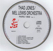 Carica l'immagine nel visualizzatore di Gallery, Thad Jones / Mel Lewis Orchestra : Paris 1969 - Vol. 1 (CD)