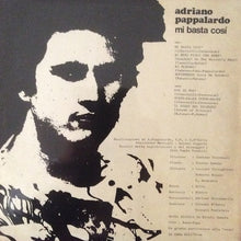 Carica l'immagine nel visualizzatore di Gallery, Adriano Pappalardo : Mi Basta Così (LP, Album, Promo)