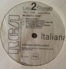 Carica l'immagine nel visualizzatore di Gallery, Adriano Pappalardo : Mi Basta Così (LP, Album, Promo)