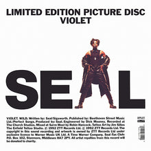 Carica l'immagine nel visualizzatore di Gallery, Seal : Violet (7", Shape, Single, Ltd, Pic)