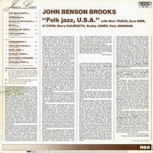 Carica l'immagine nel visualizzatore di Gallery, John Benson Brooks : Folk Jazz, U.S.A. (LP, Album, RE)