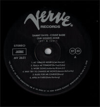 Carica l'immagine nel visualizzatore di Gallery, Sammy Davis Jr. · Count Basie : Our Shining Hour (LP, Album, RE)
