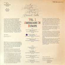 Carica l'immagine nel visualizzatore di Gallery, Benny Bailey, Slide Hampton, Johnny Griffin, Tony Scott (2), Art Farmer, Stuff Smith, Sal Nistico With Jazz Live Trio : Americans In Europe (LP, Album)