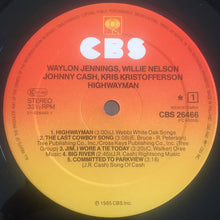 Carica l'immagine nel visualizzatore di Gallery, Waylon Jennings ◇ Willie Nelson ◇ Johnny Cash ◇ Kris Kristofferson : Highwayman (LP, Album)