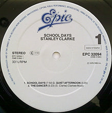 Carica l'immagine nel visualizzatore di Gallery, Stanley Clarke : School Days (LP, Album, RE)
