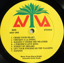Carica l'immagine nel visualizzatore di Gallery, Marty Grosz - Wayne Wright (2) : Let Your Fingers Do The Walking (Acoustic Guitar Duets) (LP, Album, RE)
