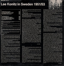 Carica l'immagine nel visualizzatore di Gallery, Lee Konitz : Sax Of A Kind (Lee Konitz In Sweden 1951/53) (LP, Mono)