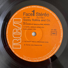 Carica l'immagine nel visualizzatore di Gallery, Sonny Rollins & Co. : Vol. 7 Joe Morello Featuring Phil Woods (LP, Comp)