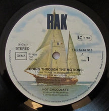 Carica l'immagine nel visualizzatore di Gallery, Hot Chocolate : Going Through The Motions (LP, Album, Emb)