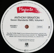 Carica l'immagine nel visualizzatore di Gallery, Anthony Braxton : Seven Standards 1985, Volume 1 (LP)