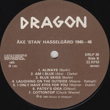 Carica l'immagine nel visualizzatore di Gallery, Åke Hasselgård : The Jazz Clarinet Of Åke 'Stan' Hasselgård (LP, Album, Comp)