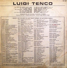 Carica l'immagine nel visualizzatore di Gallery, Luigi Tenco : Ballate E Canzoni (LP, Album, RE)