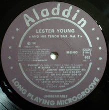 Carica l'immagine nel visualizzatore di Gallery, Lester Young : And His Tenor Sax. Vol.2 (LP, Comp, Mono)