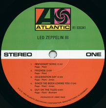Carica l'immagine nel visualizzatore di Gallery, Led Zeppelin : Led Zeppelin III (LP, Album, RE, RM, 180)