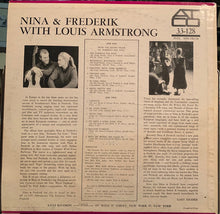 Carica l'immagine nel visualizzatore di Gallery, Nina & Frederik With Louis Armstrong : Nina & Frederik With Louis Armstrong (LP, Mono)