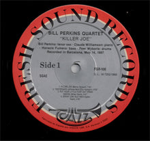 Carica l'immagine nel visualizzatore di Gallery, The Bill Perkins Quartet Featuring Claude Williamson : Killer Joe (LP, Album)