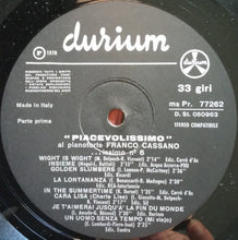 Carica l'immagine nel visualizzatore di Gallery, Franco Cassano : Piacevolissimo (LP)
