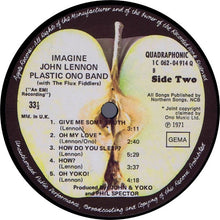 Carica l'immagine nel visualizzatore di Gallery, John Lennon : Imagine (LP, Album, Quad)