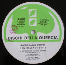 Carica l'immagine nel visualizzatore di Gallery, Giorgio Gaslini Quartet : New Orleans Suite (LP, Album)