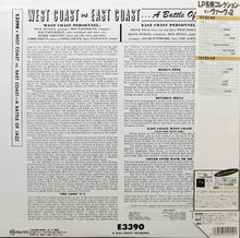 Carica l'immagine nel visualizzatore di Gallery, Leonard Feather's East Coast Stars & Leonard Feather's West Coast Stars : West Coast Vs. East Coast - A Battle Of Jazz (LP, Album, Mono, RE)
