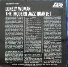 Carica l'immagine nel visualizzatore di Gallery, The Modern Jazz Quartet : Lonely Woman (LP, Mono)