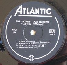 Carica l'immagine nel visualizzatore di Gallery, The Modern Jazz Quartet : Lonely Woman (LP, Mono)