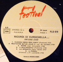 Carica l'immagine nel visualizzatore di Gallery, Antoine Ciosi : Ricordi Di Cursichella... (LP, Album)