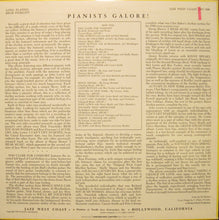 Carica l'immagine nel visualizzatore di Gallery, Various : Jazz Pianists Galore (LP)