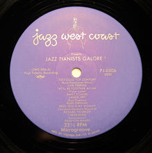 Carica l'immagine nel visualizzatore di Gallery, Various : Jazz Pianists Galore (LP)
