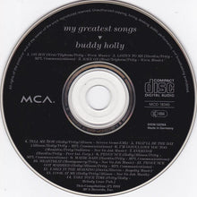 Carica l'immagine nel visualizzatore di Gallery, Buddy Holly : My Greatest Songs (CD, Comp, RE)