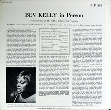 Carica l'immagine nel visualizzatore di Gallery, Bev Kelly : Bev Kelly In Person (LP, Album, RE)