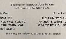 Carica l'immagine nel visualizzatore di Gallery, Stan Getz Quartet : The "Brilliant" Canadian Concert Of Stan Getz (LP, Album)